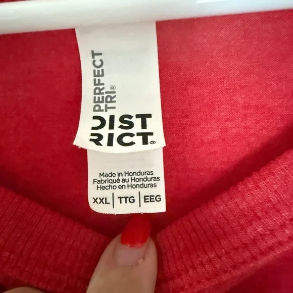 Fitness Tee Co. Red Workout Tank Top - XXL - Picture 2 of 4